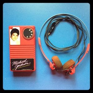 Vintage Michael Jackson AM radio